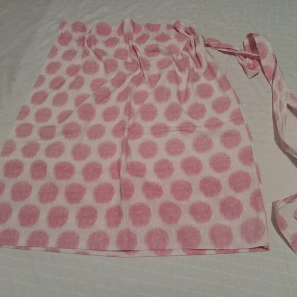 Unique handmade skirt - end of fabric rolls - material: Indian punched cotton - Picture 1 of 5